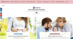 Desktop Screenshot of centrofecondazioneassistita.com